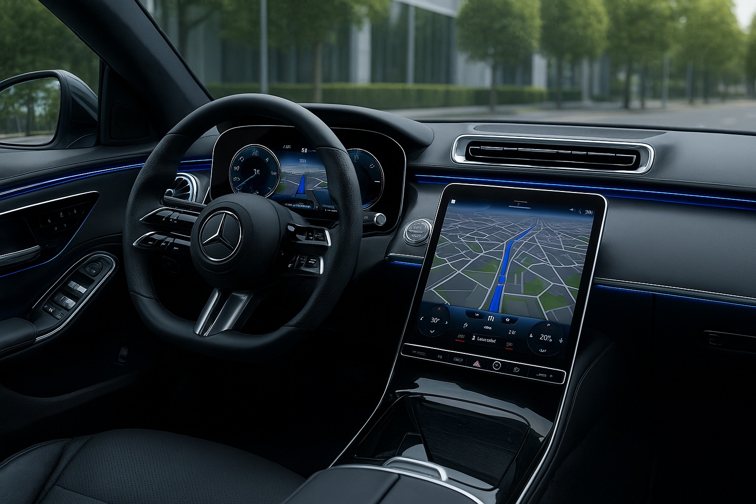 Các Công Nghệ Nổi Bật Trên Xe Mercedes-Benz 2025